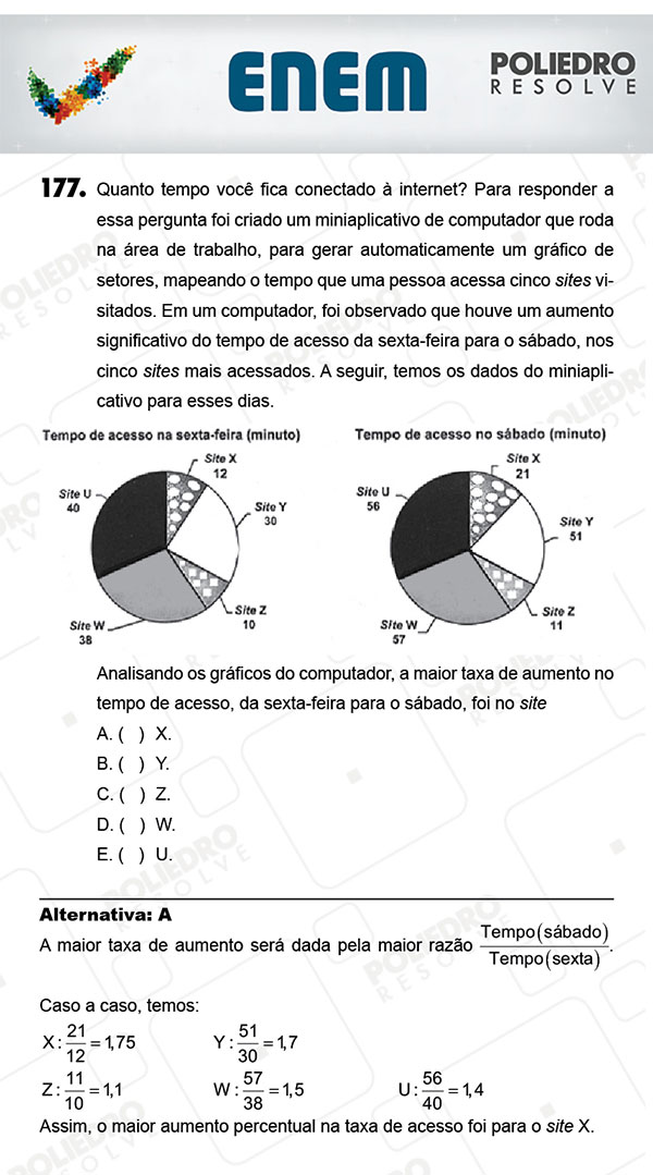 Questão 177 - 2º Dia (PROVA AMARELA) - ENEM 2017