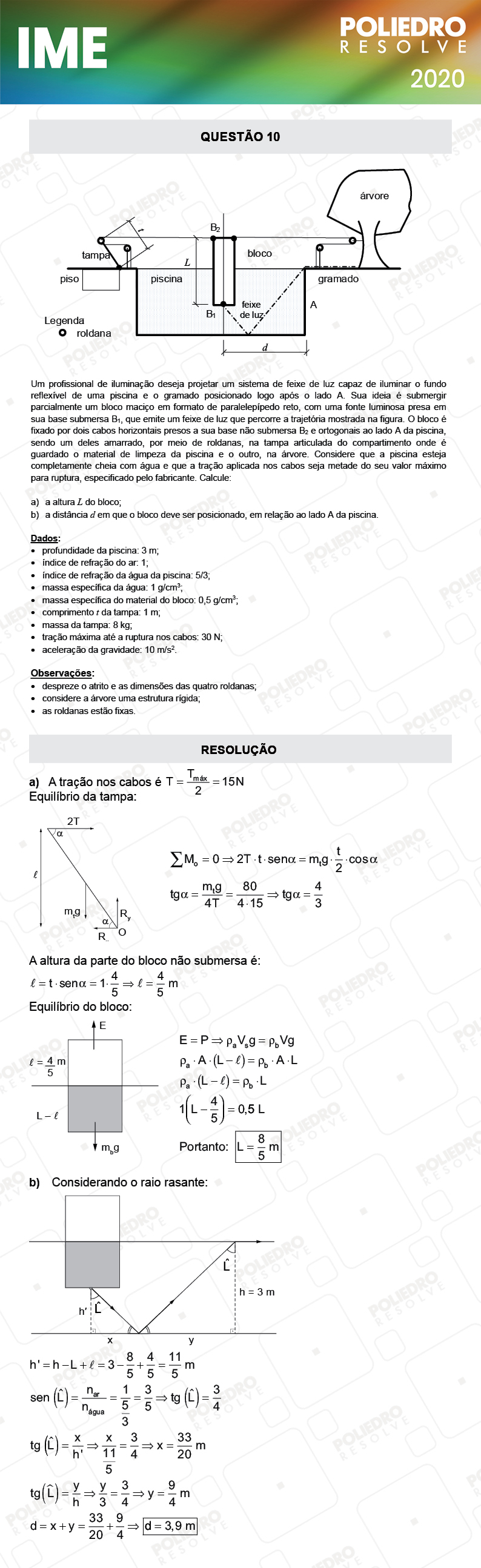 Dissertação 10 - 2ª Fase - Física - IME 2020