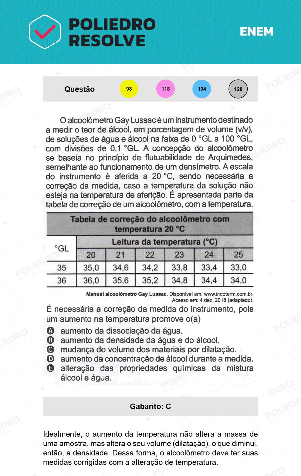 Questão 93 - 2º Dia - Prova Amarela - ENEM 2021