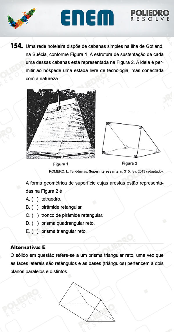 Questão 154 - 2º Dia (PROVA AMARELA) - ENEM 2017