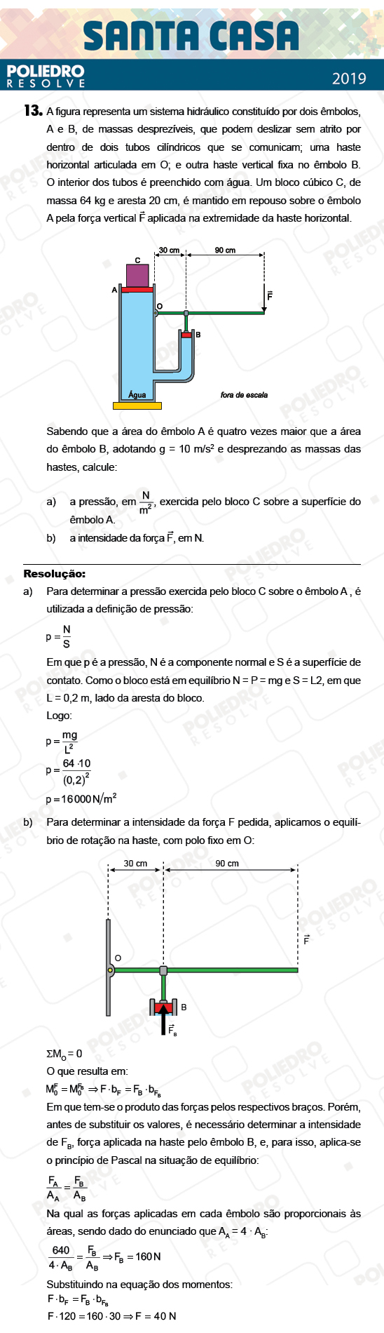 Dissertação 13 - 1º Dia - Dissertativas - SANTA CASA 2019