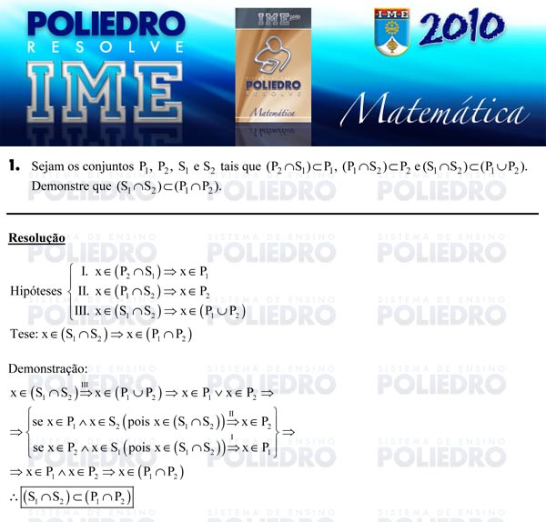 Dissertação 1 - Matemática - IME 2010