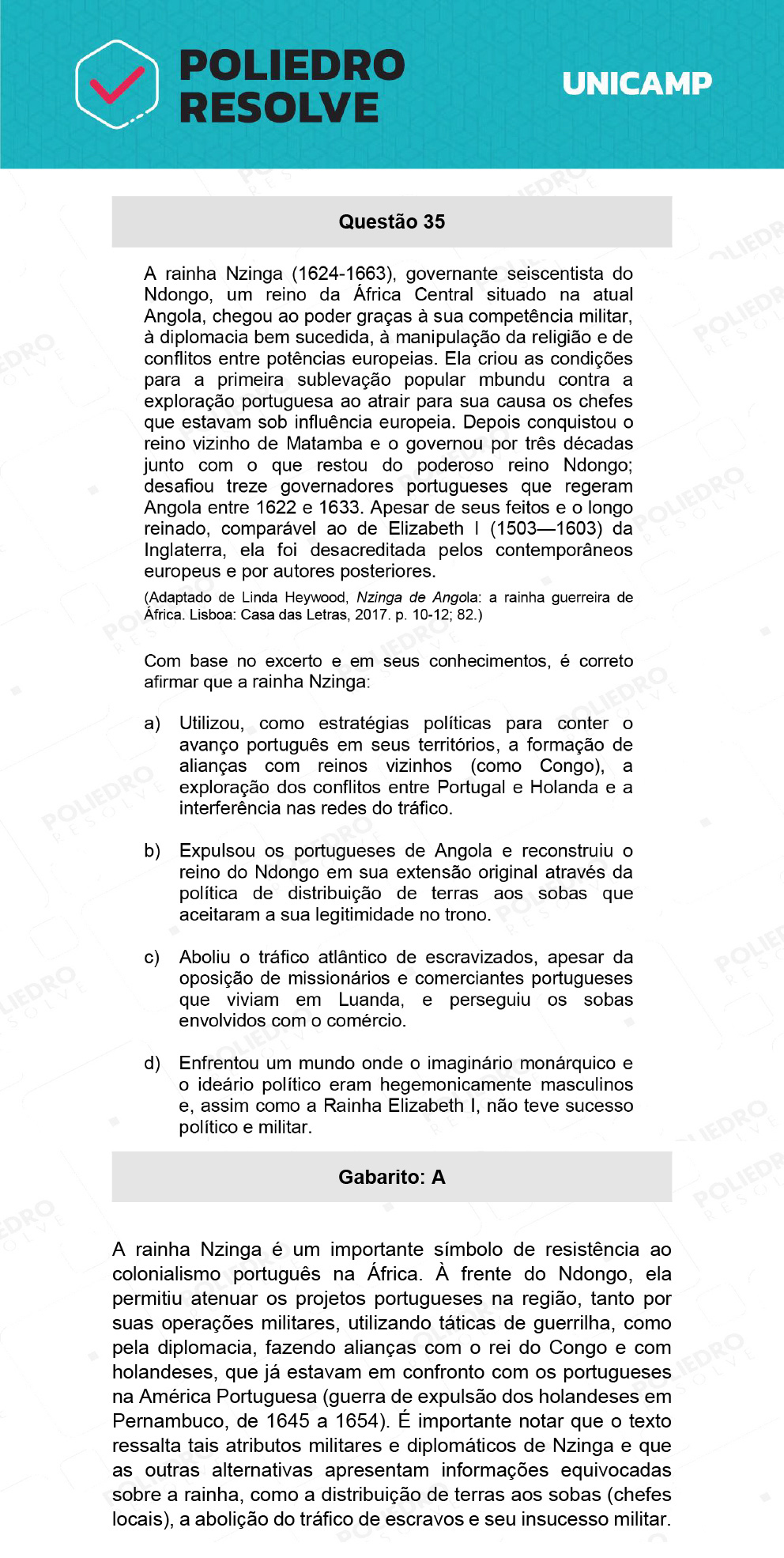 Questão 35 - 1ª Fase - 1º Dia - T e Y - UNICAMP 2022