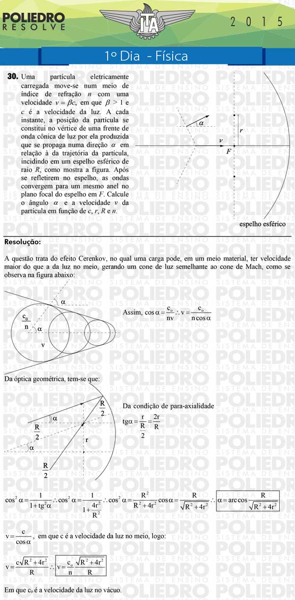 Dissertação 30 - Física - ITA 2015