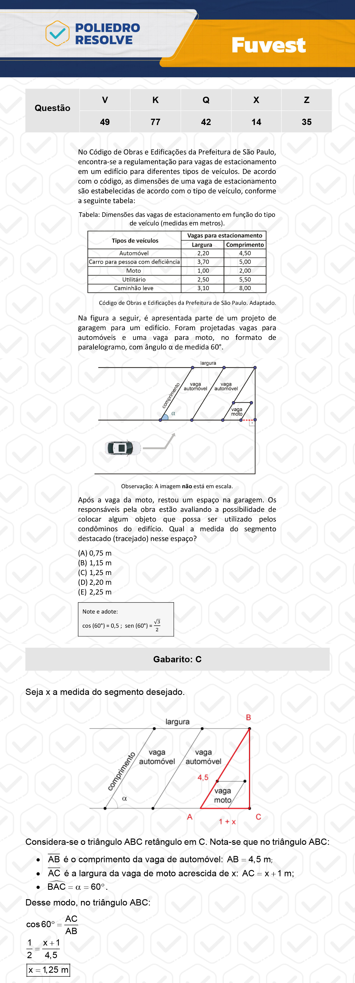 Questão 14 - 1ª Fase  - Prova X - FUVEST 2024