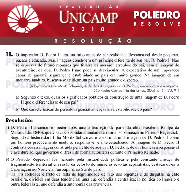 Dissertação 11 - 1ª Fase - UNICAMP 2010