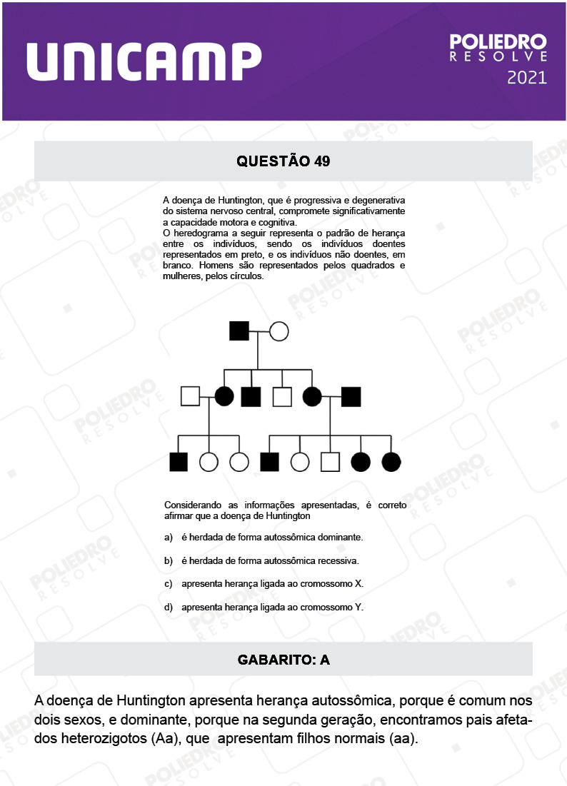 Questão 49 - 1ª Fase - 1º Dia - E e G - UNICAMP 2021