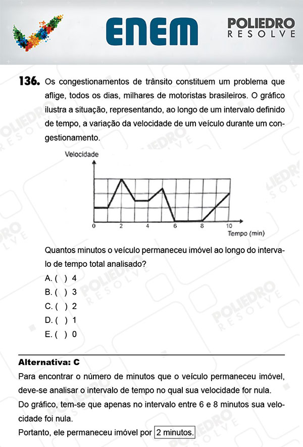 Questão 136 - 2º Dia (PROVA AMARELA) - ENEM 2017