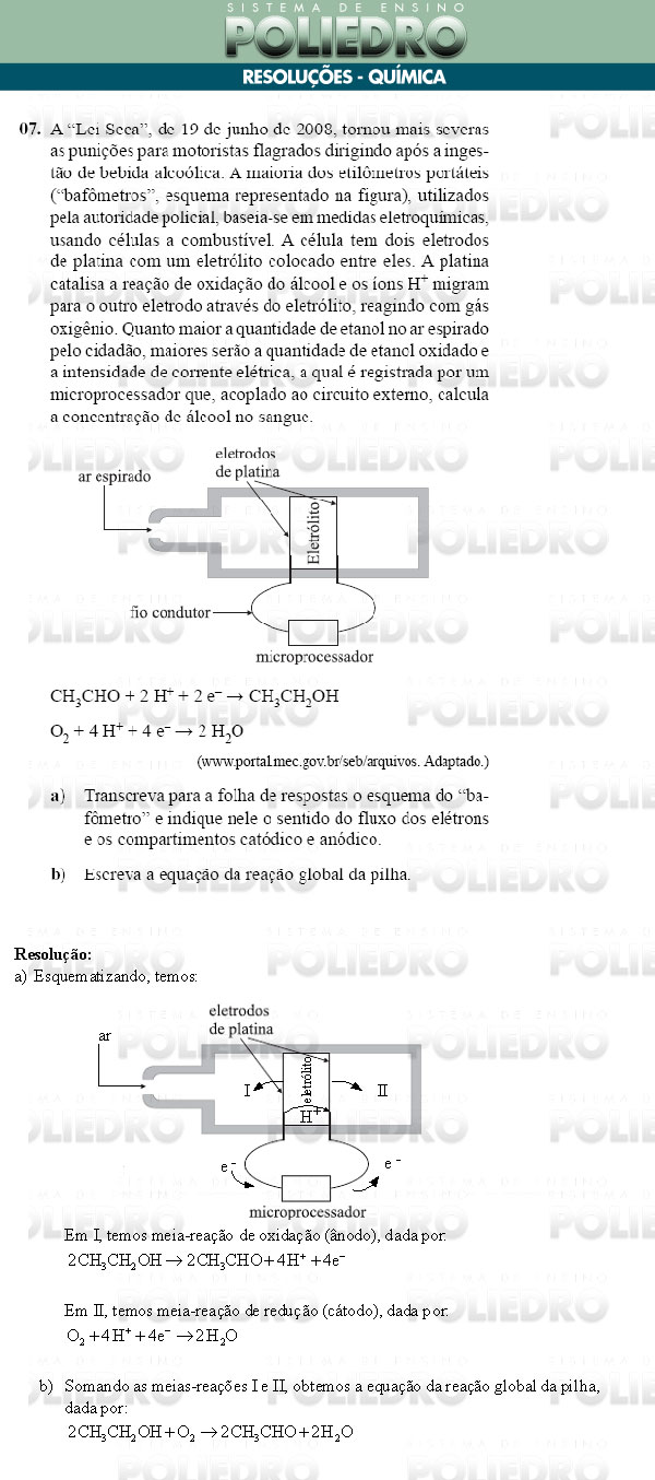 Dissertação 7 - Conhecimentos Específicos - UNIFESP 2009