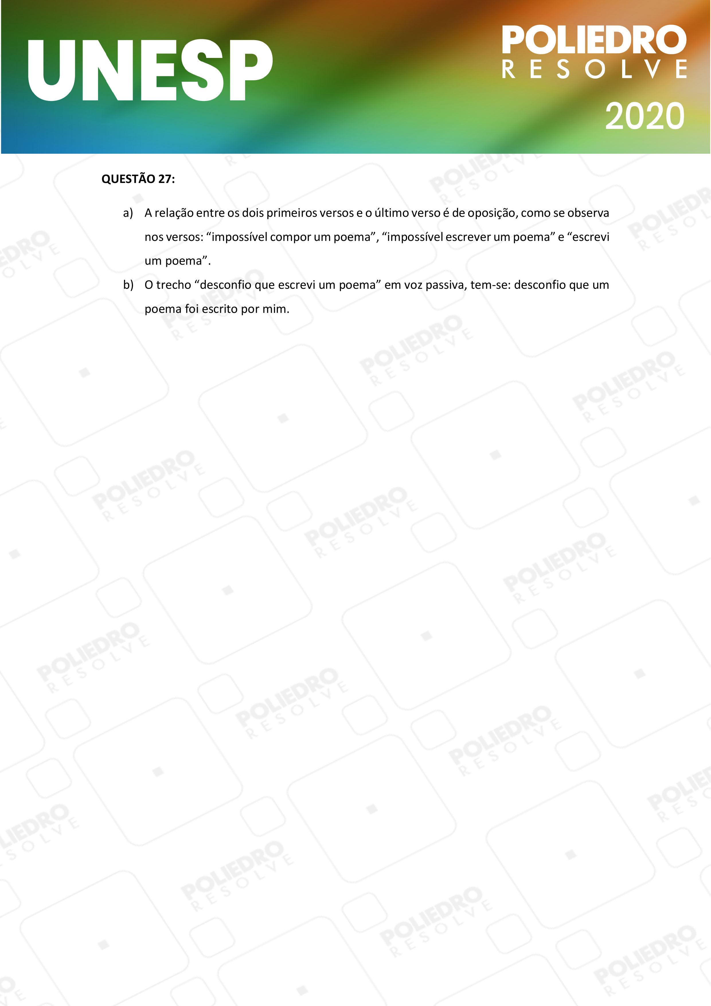 Dissertação 27 - 2ª Fase - 2º Dia - UNESP 2020