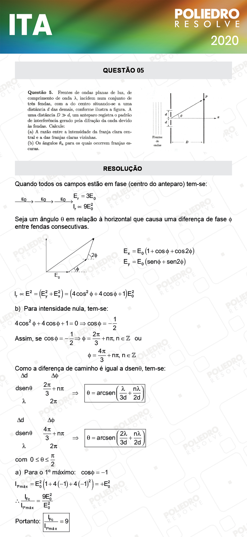 Dissertação 5 - 2ª Fase - 2º Dia - Fis / Red - ITA 2020