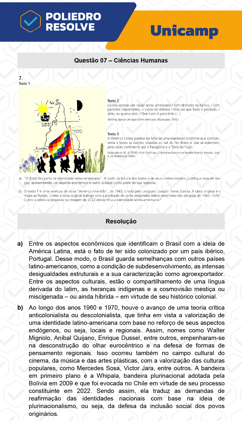 Dissertação 7 - 2ª Fase - 2º Dia - UNICAMP 2023