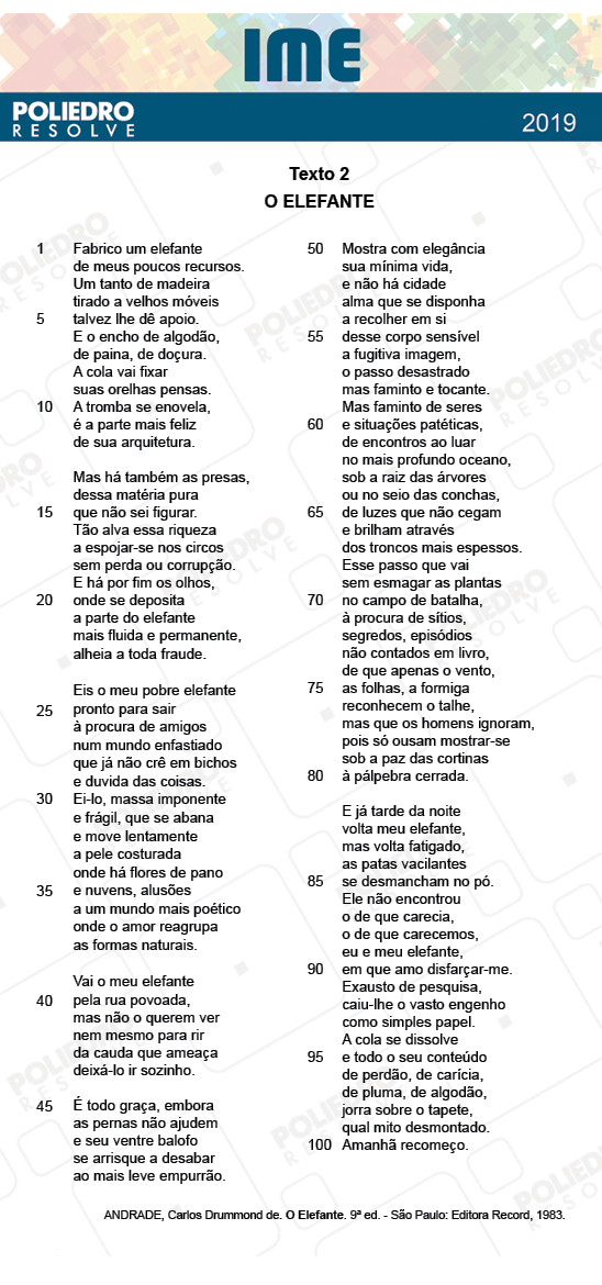 Texto 22 - 2ª Fase - Português/Inglês - IME 2019