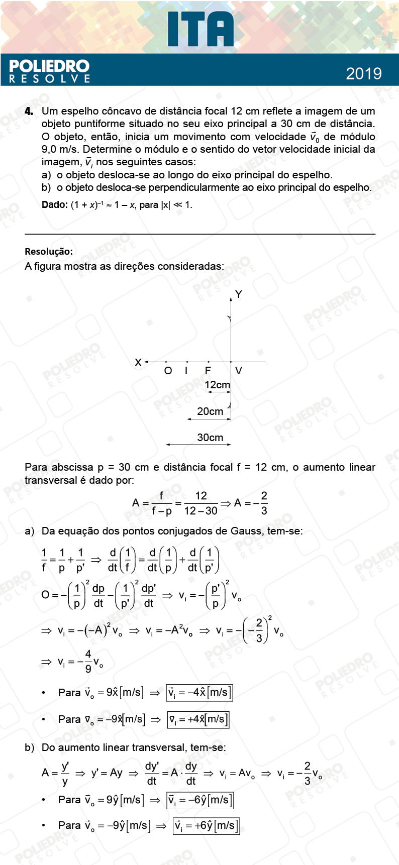 Dissertação 4 - 2ª Fase - 2º Dia - FIS / RED - ITA 2019