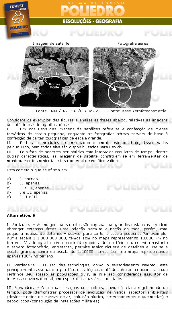 Questão 45 - 1ª Fase - FUVEST 2009