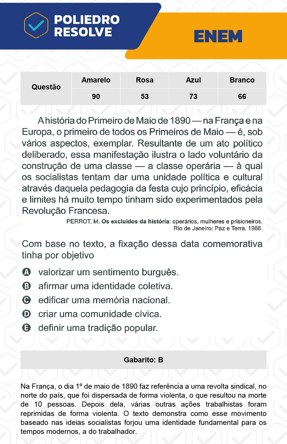 Questão 90 - 1º Dia - Prova Amarela - ENEM 2022