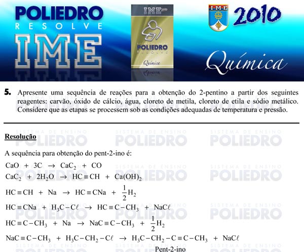 Dissertação 5 - Química - IME 2010