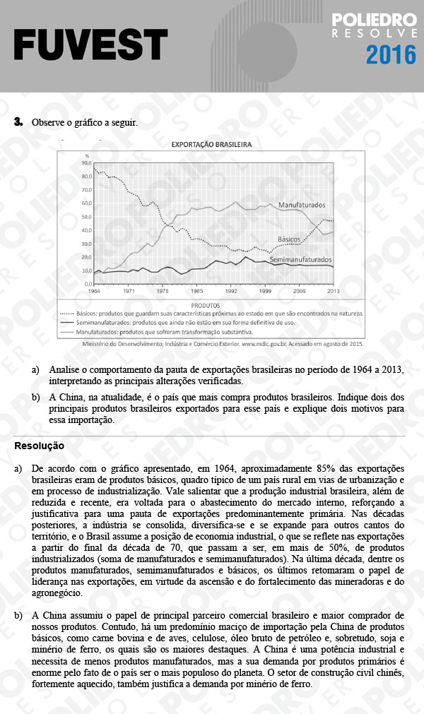 Dissertação 3 - 2ª Fase - 3º Dia - FUVEST 2016