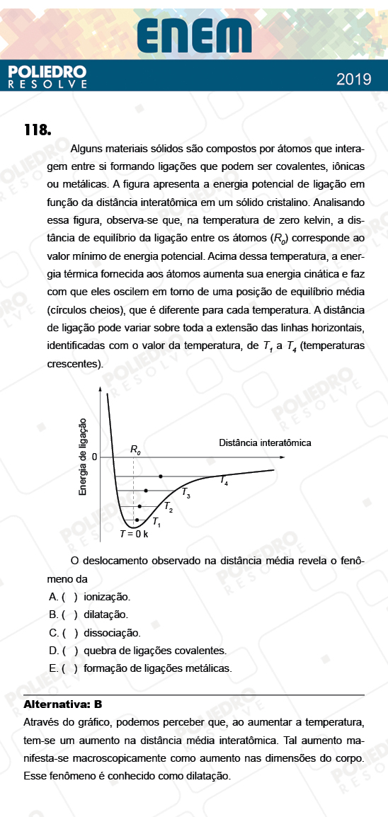 Questão 118 - 2º Dia - Prova AZUL - ENEM 2018