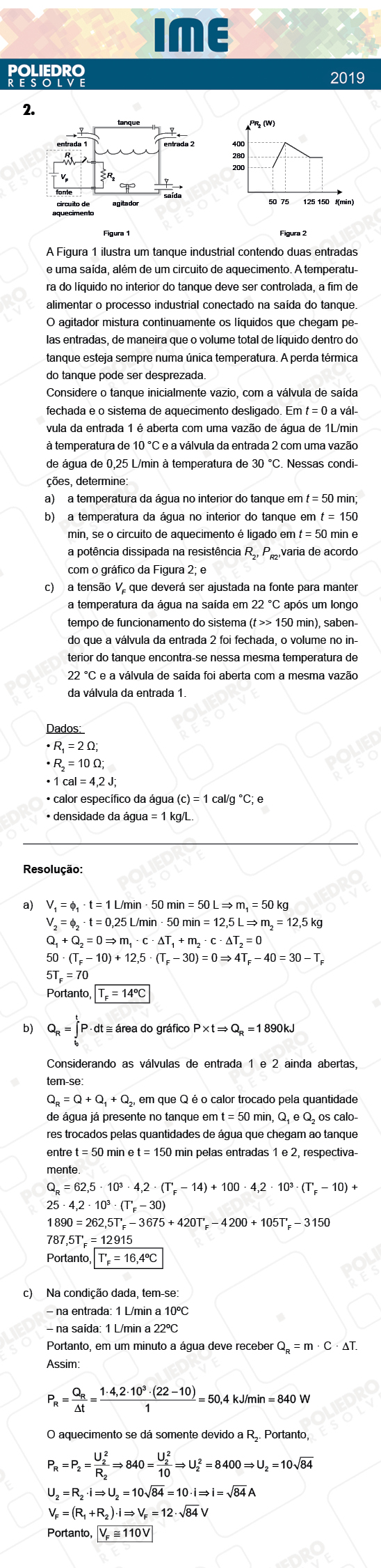 Dissertação 2 - 2ª Fase - Física - IME 2019