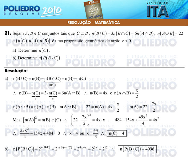 Dissertação 21 - Matemática - ITA 2010