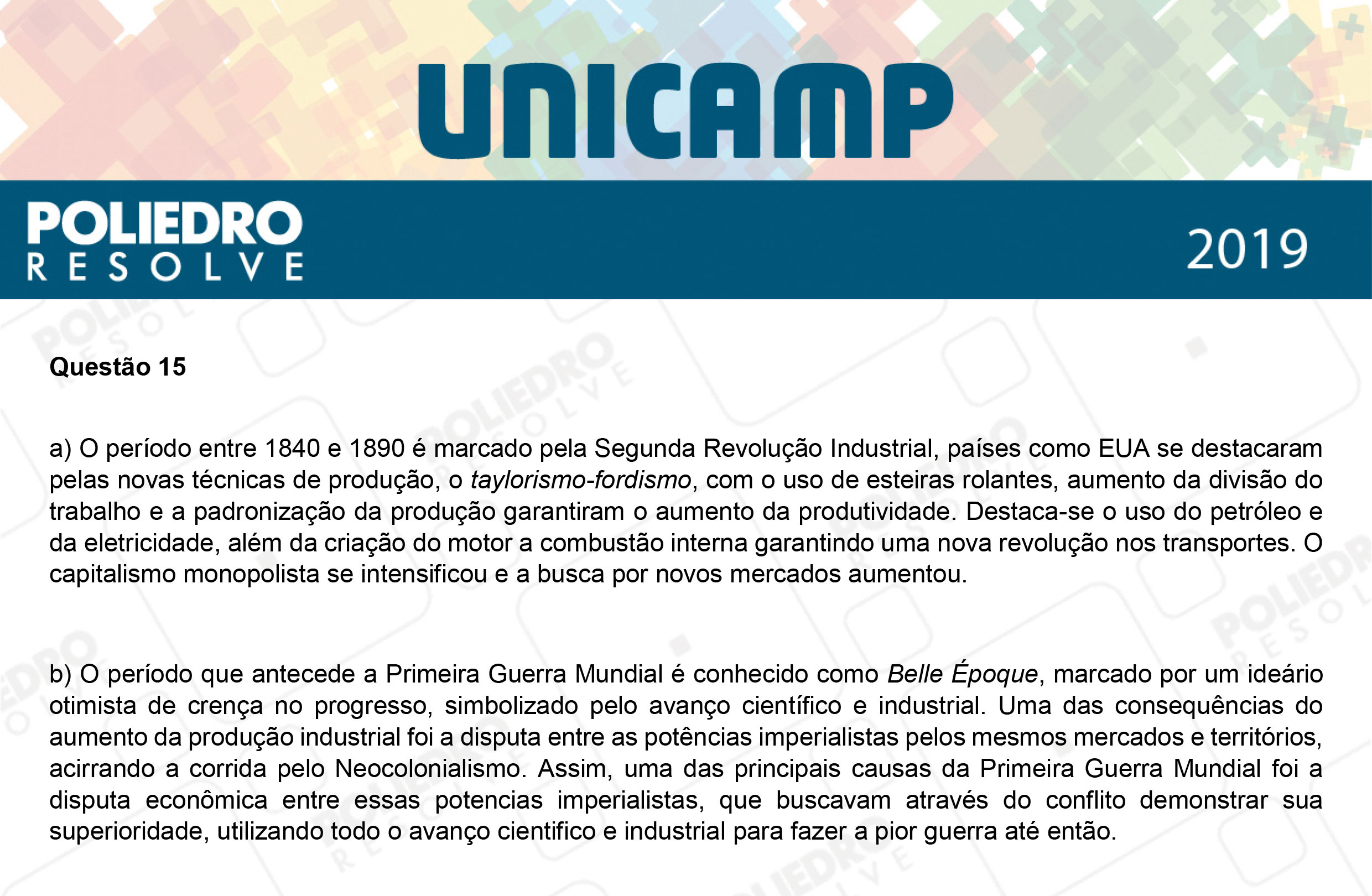 Dissertação 15 - 2ª Fase - 2º Dia - UNICAMP 2019