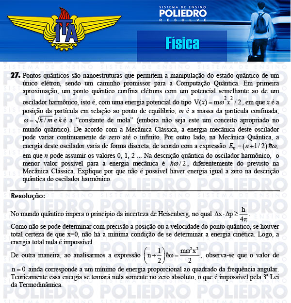 Dissertação 27 - Física - ITA 2014