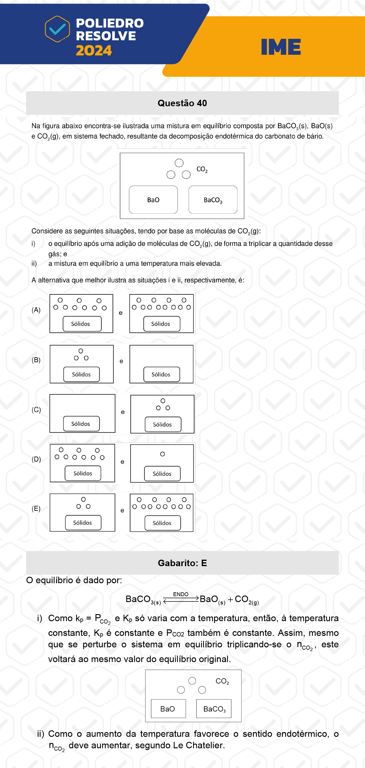 Questão 40 - 1ª Fase - IME 2024