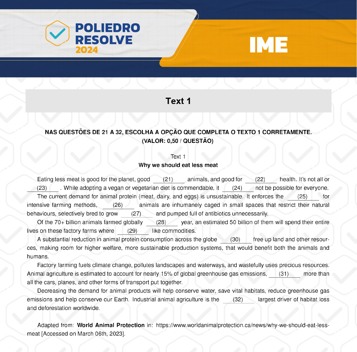 Texto 44 - 2ª Fase - 4º Dia - IME 2024