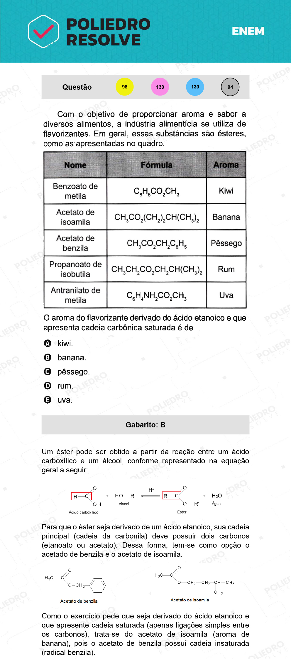 Questão 130 - 2º Dia - Prova Rosa - ENEM 2021