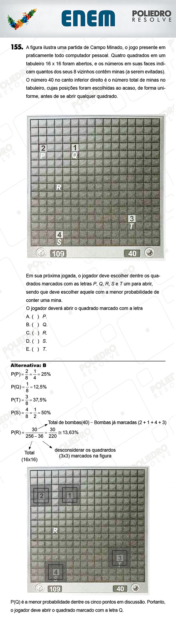 Questão 155 - 2º Dia (PROVA AMARELA) - ENEM 2017