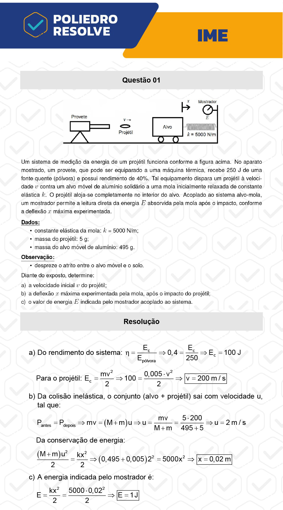 Dissertação 1 - 2ª Fase - Física - IME 2023