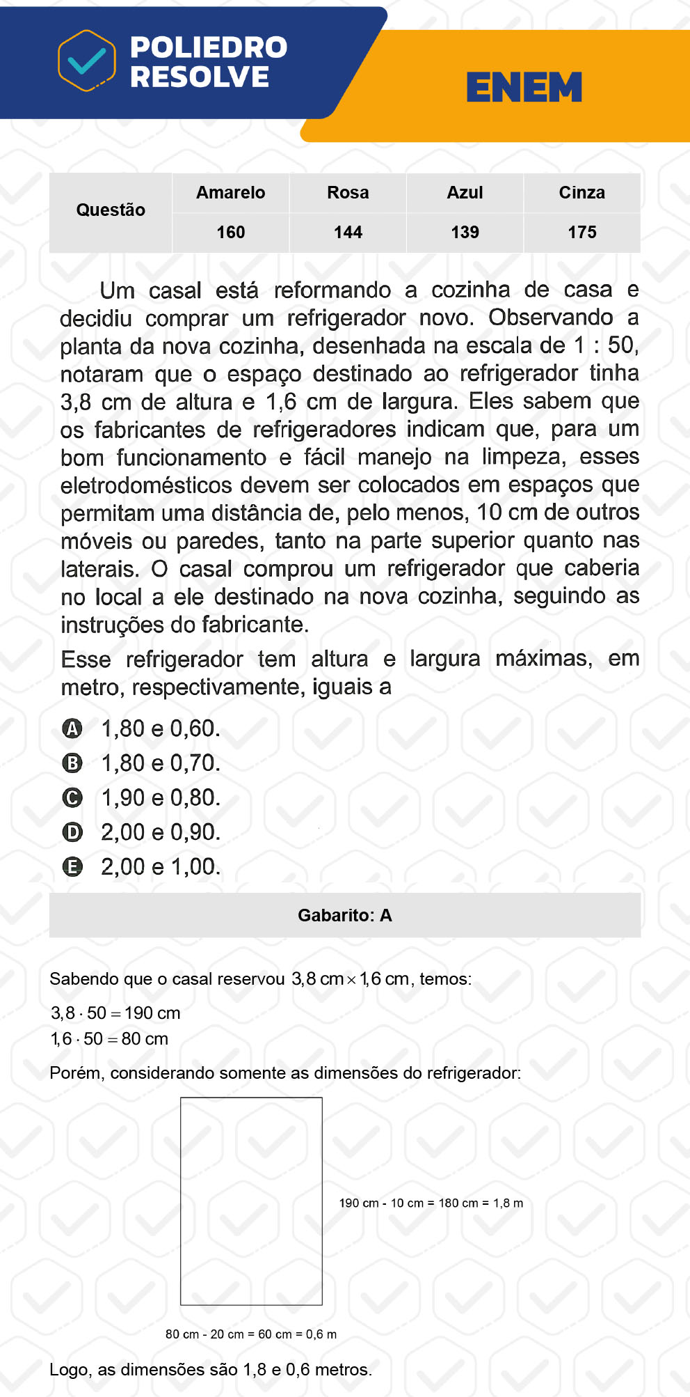 Questão 139 - 2º Dia - Prova Azul - ENEM 2022