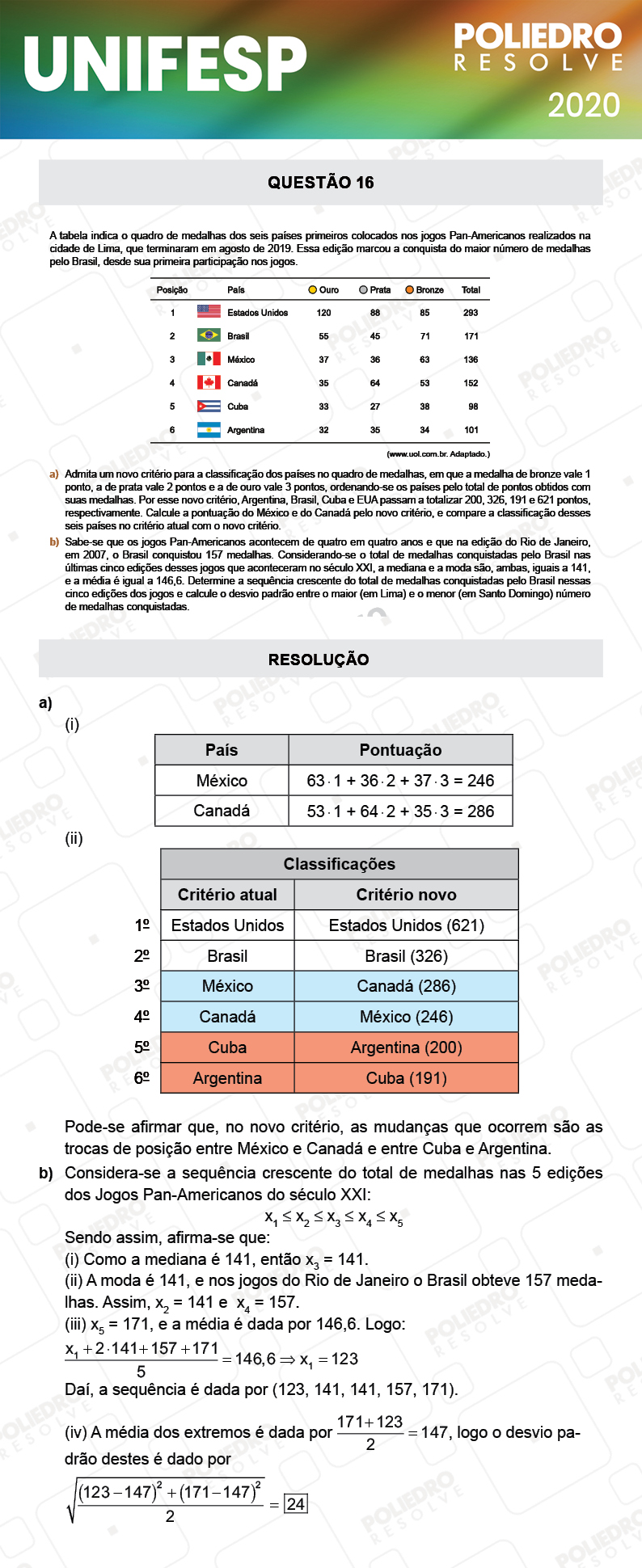 Dissertação 16 - Fase única - 2º Dia - UNIFESP 2020