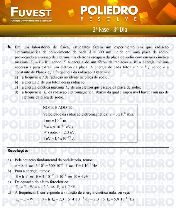 Dissertação 6 - 2ª Fase 3º Dia - FUVEST 2012