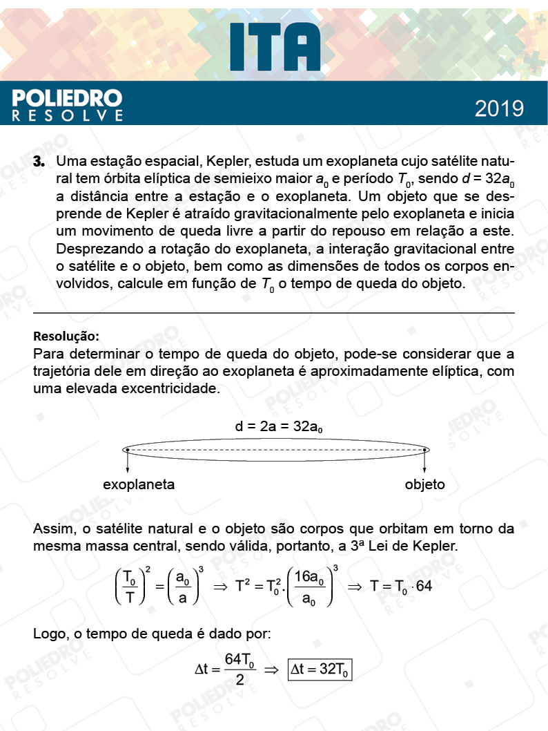 Dissertação 3 - 2ª Fase - 2º Dia - FIS / RED - ITA 2019