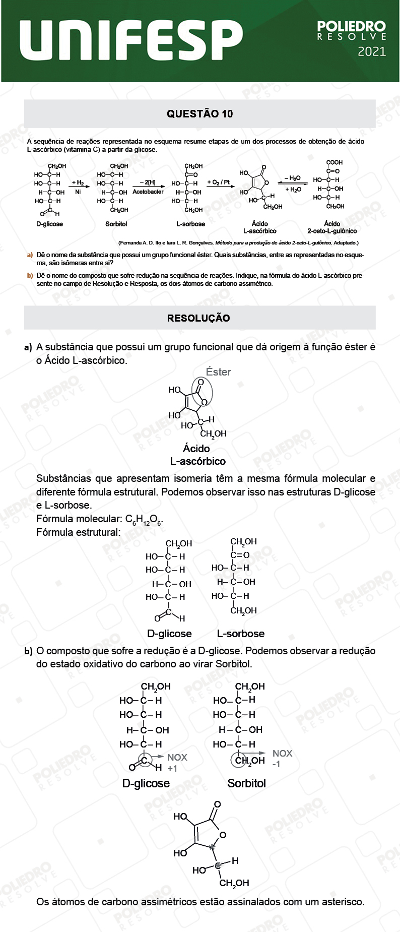 Dissertação 10 - Fase única - 2º Dia - UNIFESP 2021