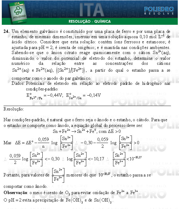 Dissertação 24 - Química - ITA 2009