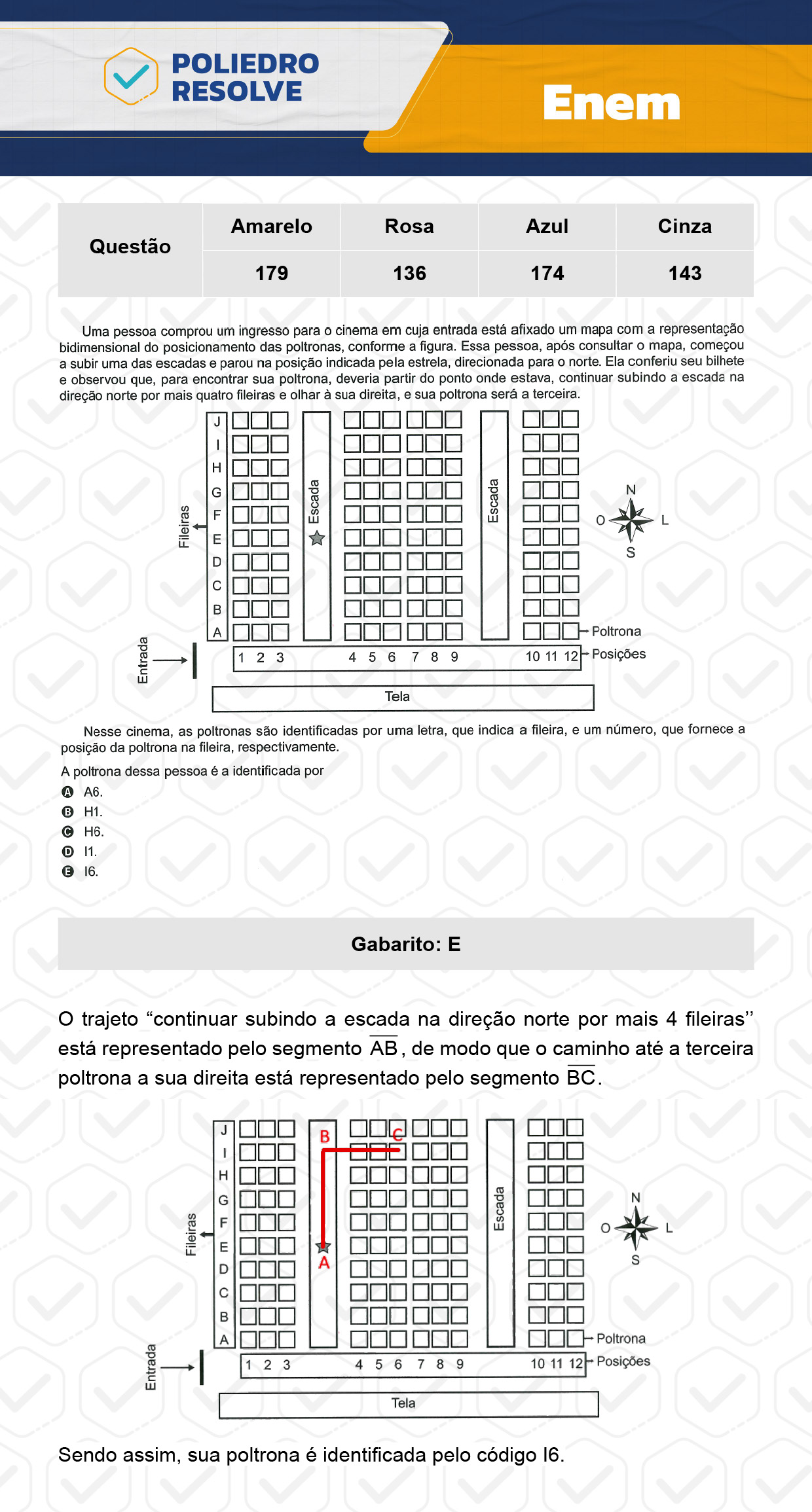 Questão 46 - Dia 2 - Prova Rosa - Enem 2023