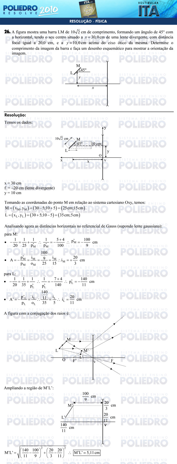 Dissertação 26 - Física - ITA 2010