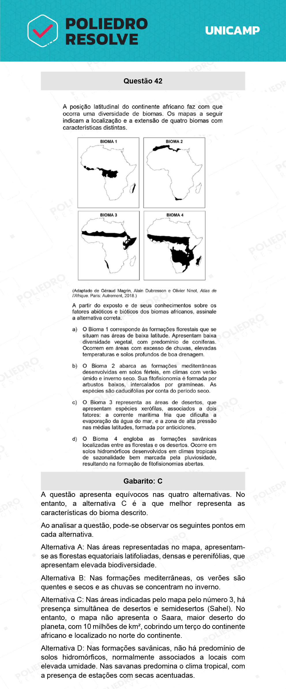 Questão 42 - 1ª Fase - 1º Dia - Q e X - UNICAMP 2022