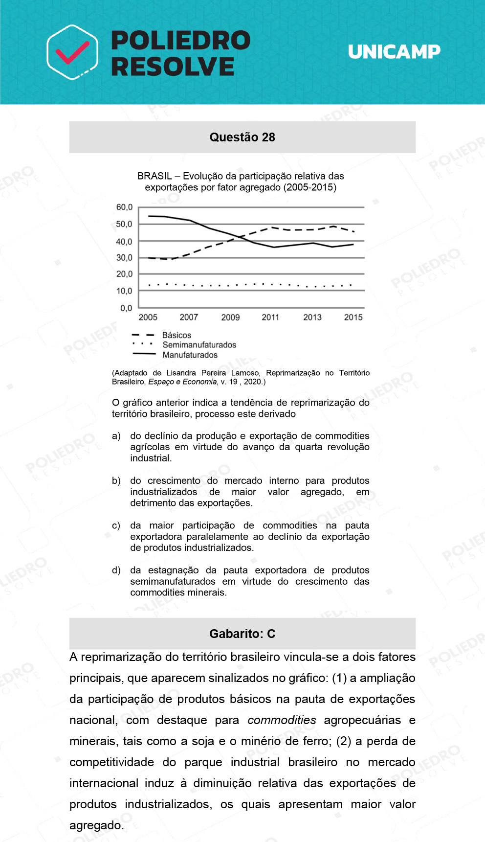 Questão 28 - 1ª Fase - 1º Dia - T e Y - UNICAMP 2022