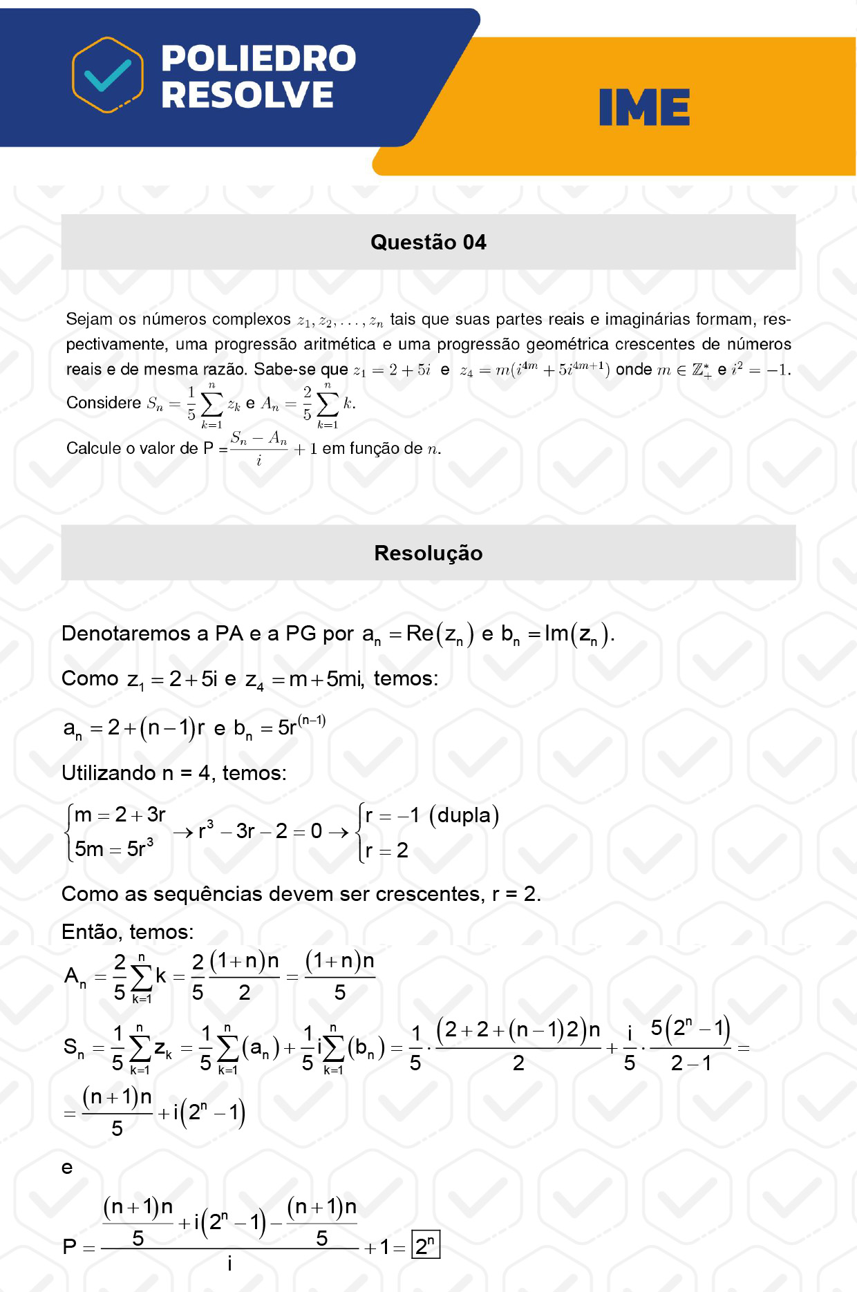 Dissertação 4 - 2ª Fase - Matemática - IME 2023