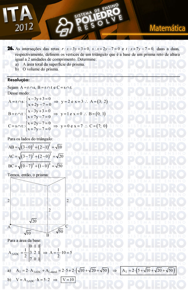 Dissertação 26 - Matemática - ITA 2012