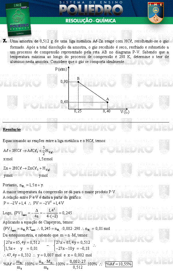 Dissertação 7 - Química - IME 2008