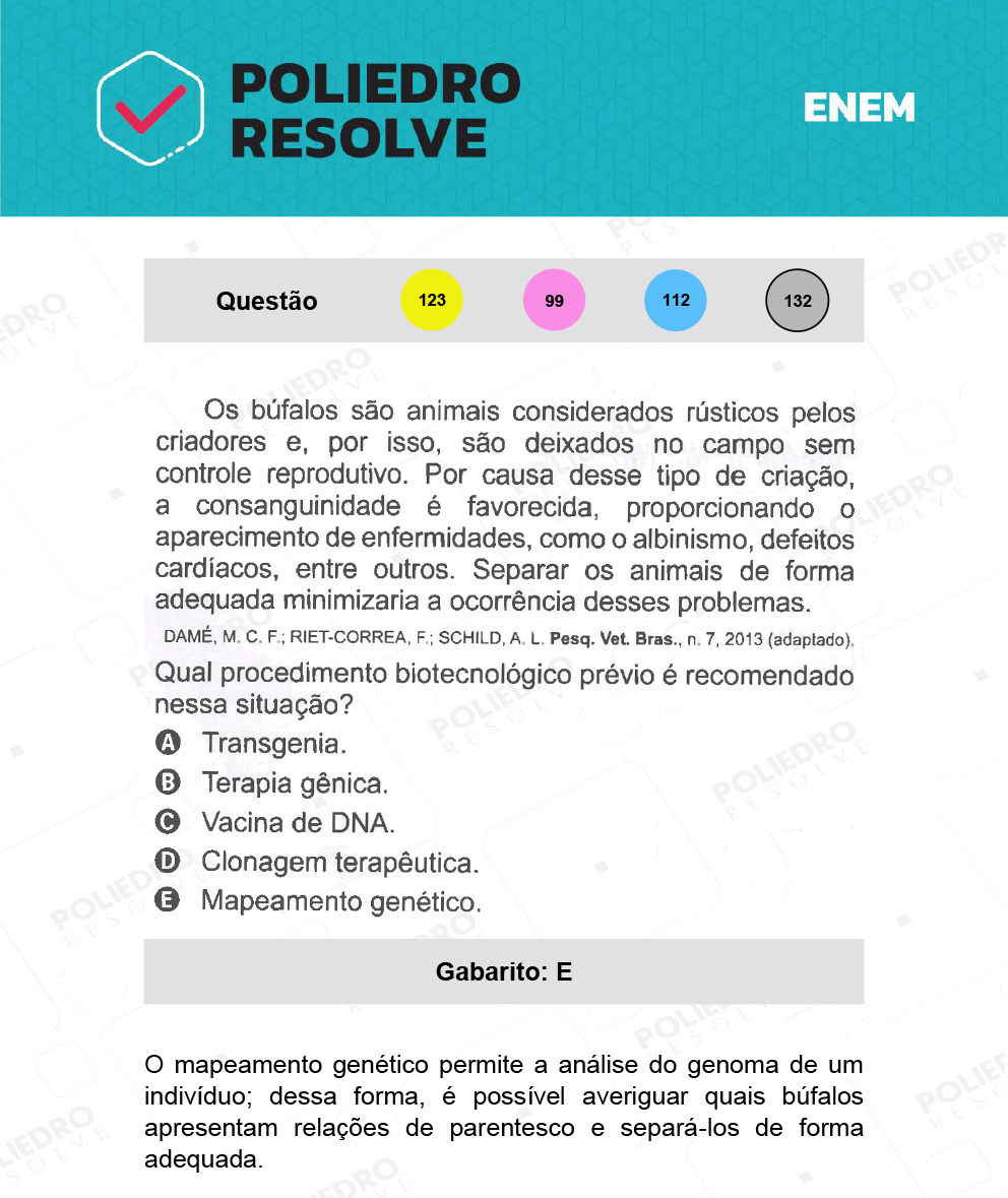 Questão 99 - 2º Dia - Prova Rosa - ENEM 2021