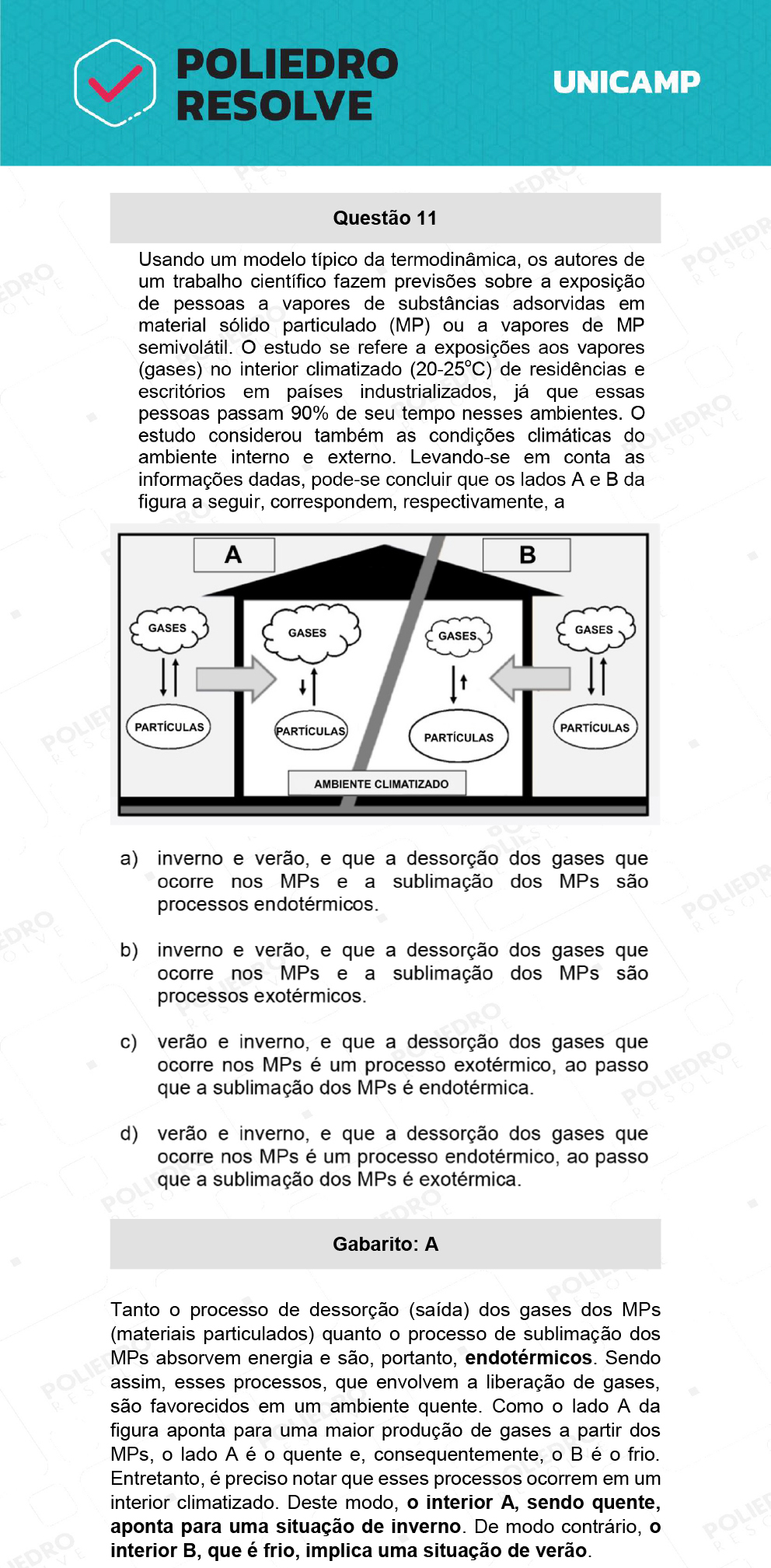 Questão 11 - 1ª Fase - 1º Dia - S e Z - UNICAMP 2022