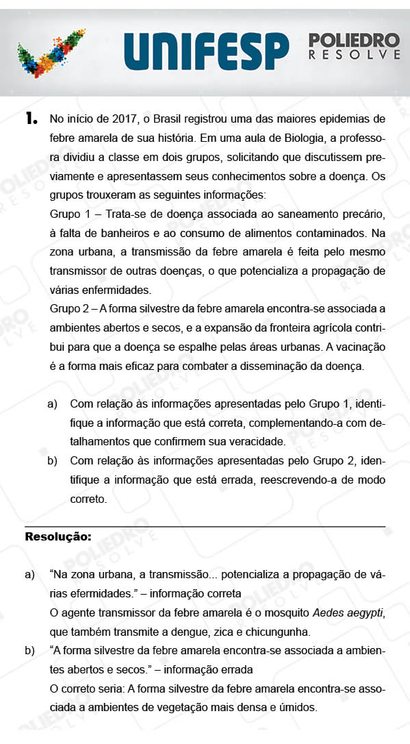 Dissertação 1 - 2º Dia - UNIFESP 2018