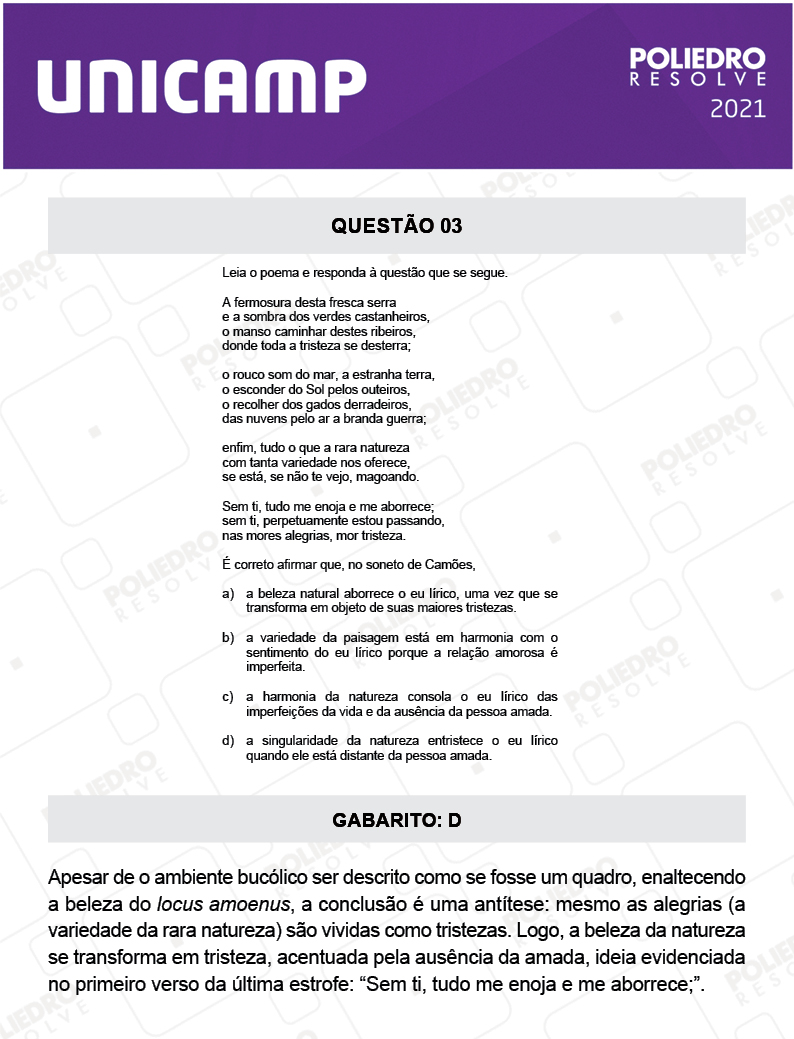 Questão 3 - 1ª Fase - 2º Dia - Q e Z - UNICAMP 2021