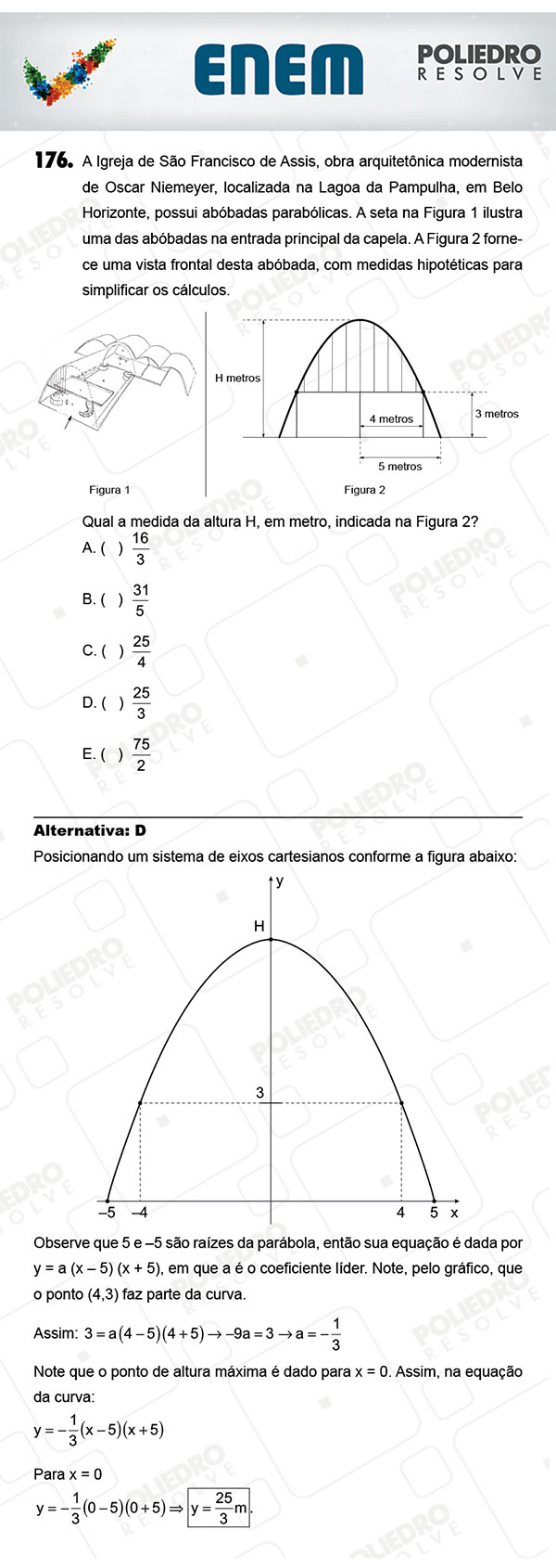 Questão 176 - 2º Dia (PROVA AMARELA) - ENEM 2017